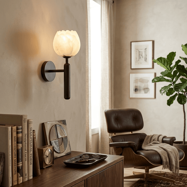Mian Alabaster Wall Lamp