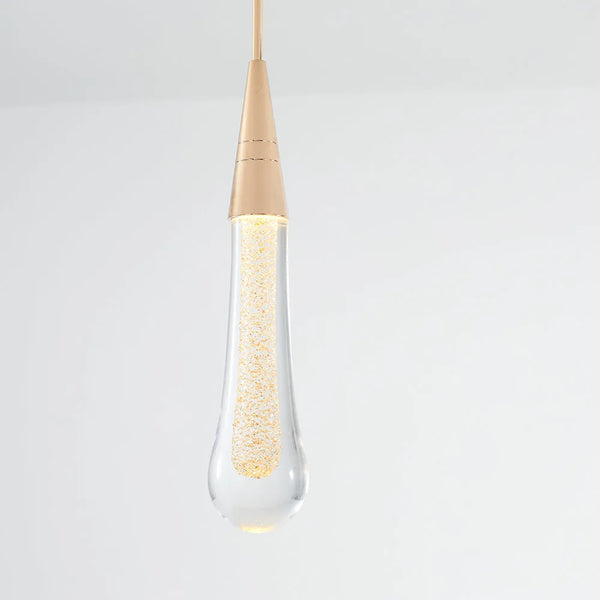 Orlith Pendant Light Gold Crystal