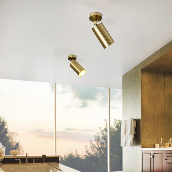 Oden Mid-century Minimalist Ceiling Spotlight