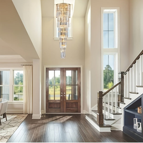 Oly Crystal Staircase Chandelier
