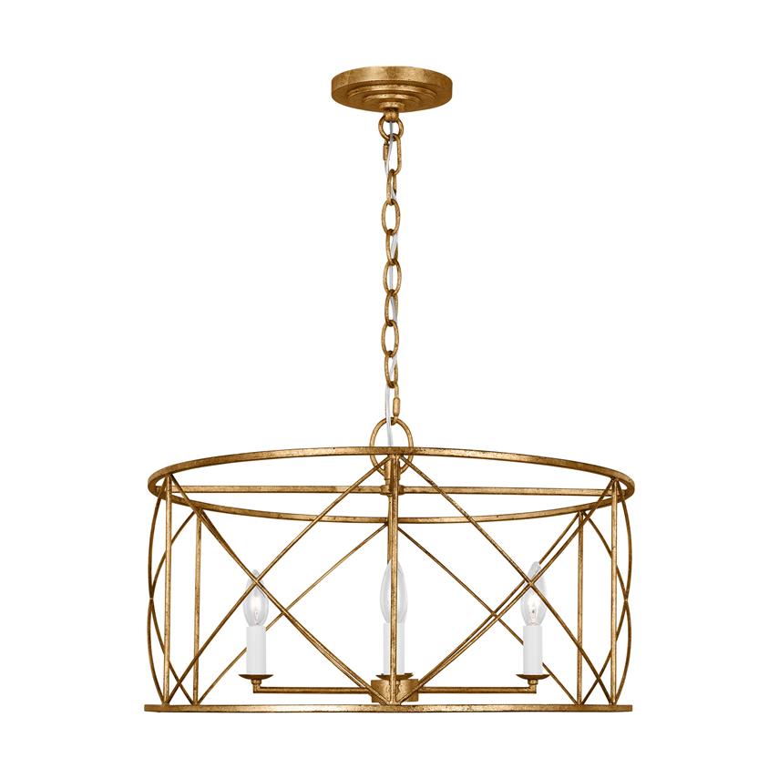 Waegnuvyu Vintage Industrial Lantern Chandelier