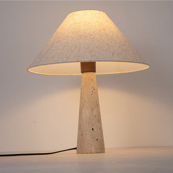 Briza Nordic Travertine Table Lamp