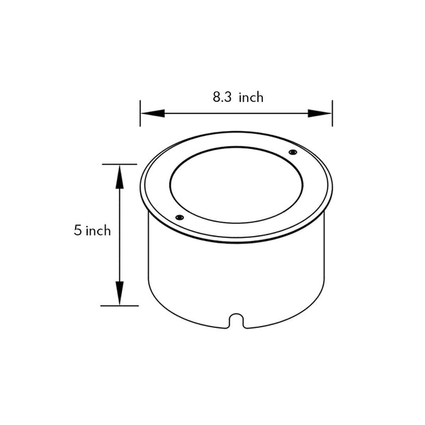 LED Minimalist Style Outdoor Wall Light