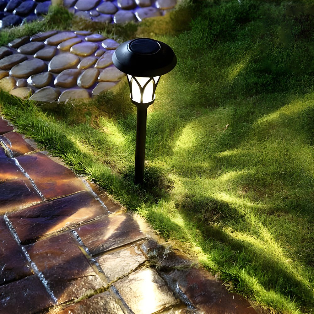 Eiriine Stake Lawn Retro Modern Glass Outdoor Light