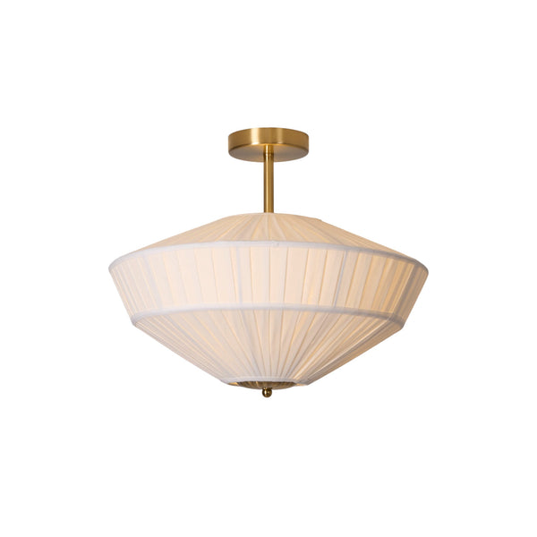 Casoreth Pleated Fabric Ceiling Lamp