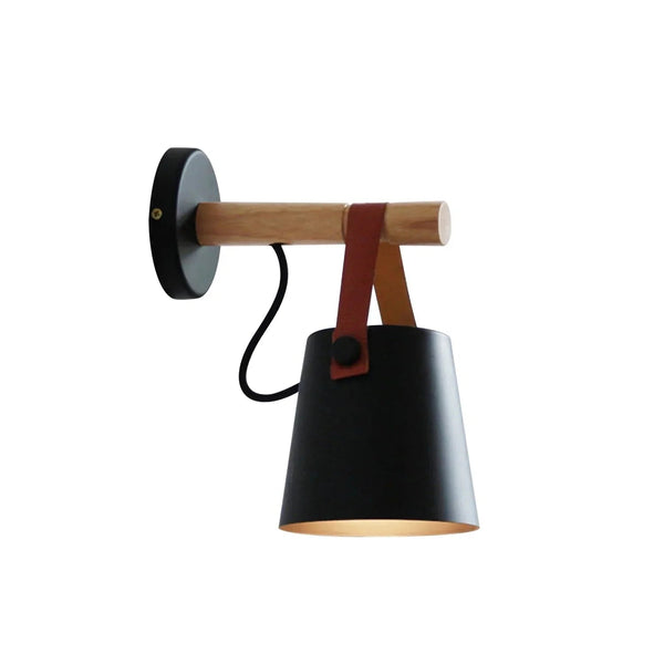Wooden Wall Light