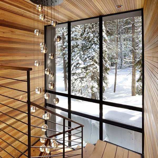 Ball Crystal Pendant Light