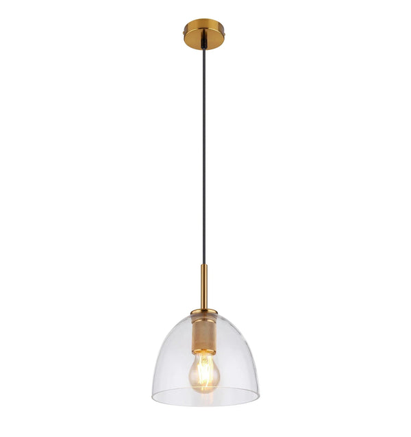 Glass Shaded Pendant Light