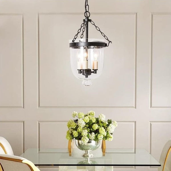 Silva Industrial Candle LED Pendant Light Dining Room