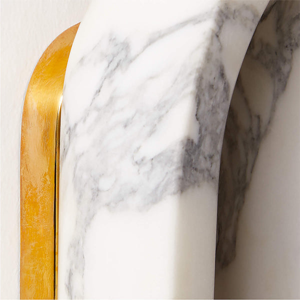 Tubular Marble Wall Lamp