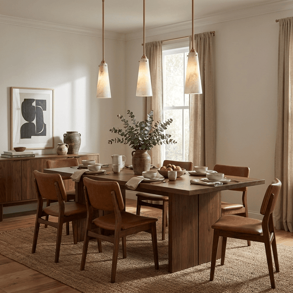 Solenne Alabaster Cluster Pendant Light