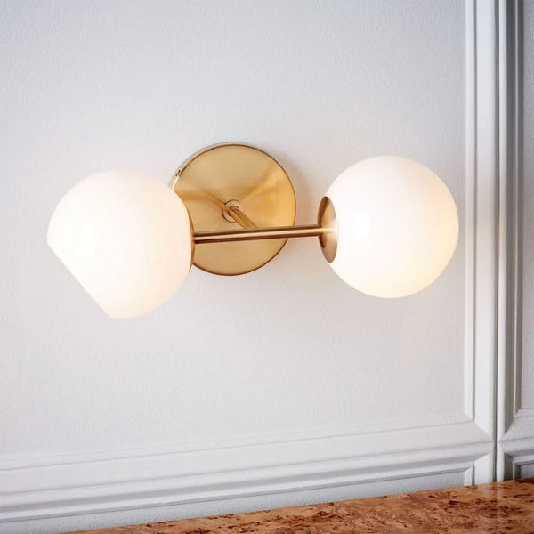 Staggered Glass Sconce