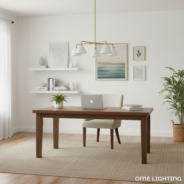 Cone Sculptural 5-Light Chandelier Dining