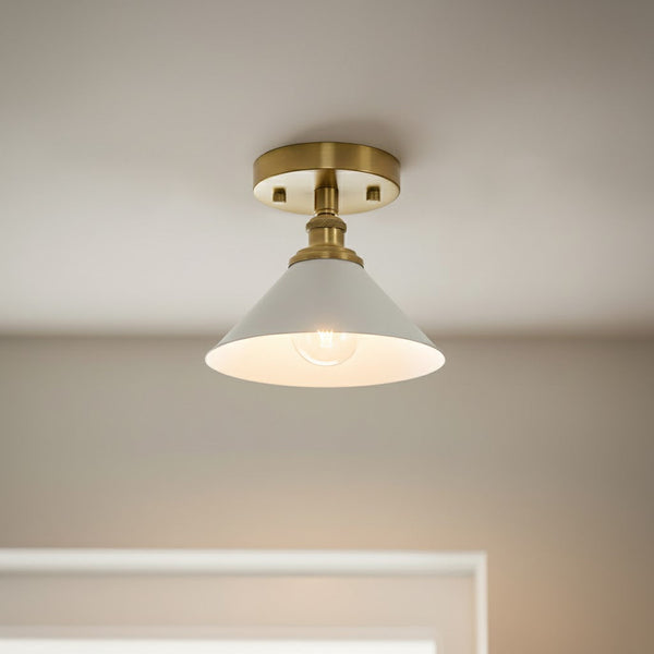 Aureleon Brass Minimalist Design Ceiling Lamp