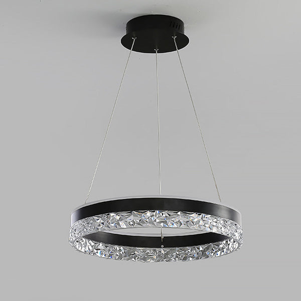 Light Luxury Circular Led Pendant Light