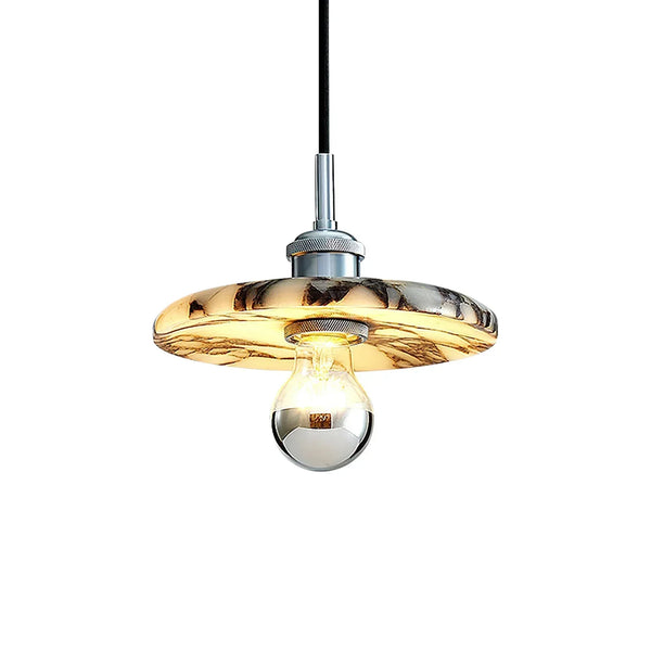 Round Zat Marble Pendant Lamp