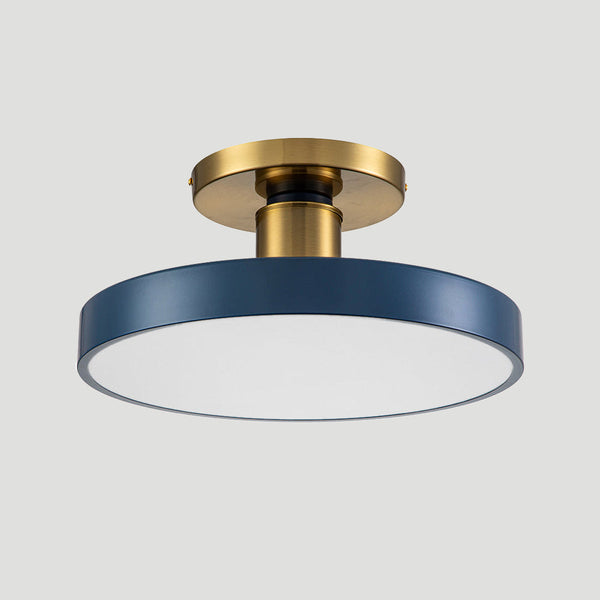 Simple Blue Bedroom LED Ceiling Lights