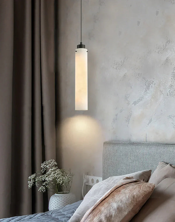 Cylinder Alabaster Pendant Lamp