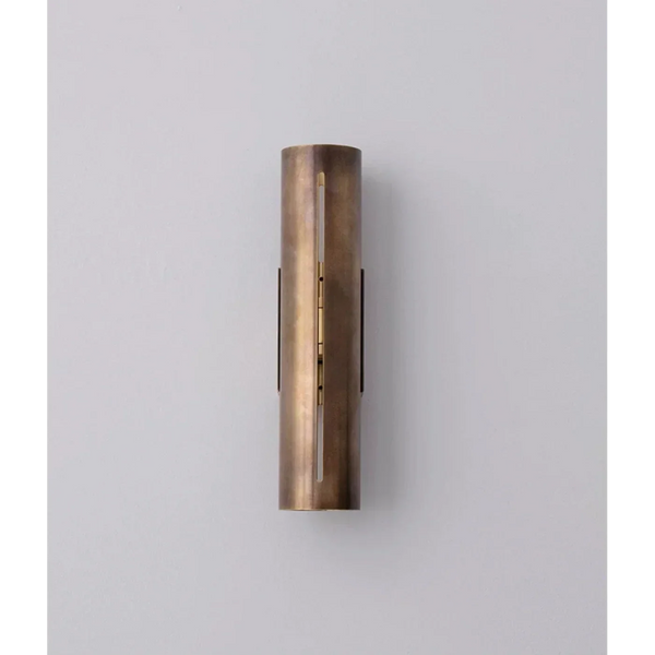 Copper Cylinder Wall Light | Vertical Slit | CLCYL895