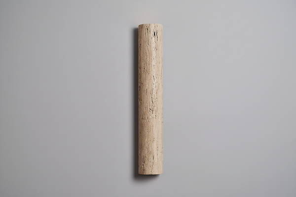 Natural Travertine Stone LED Wall Sconce