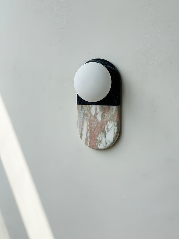 Alvynan Marble Sconce Wall Lamp