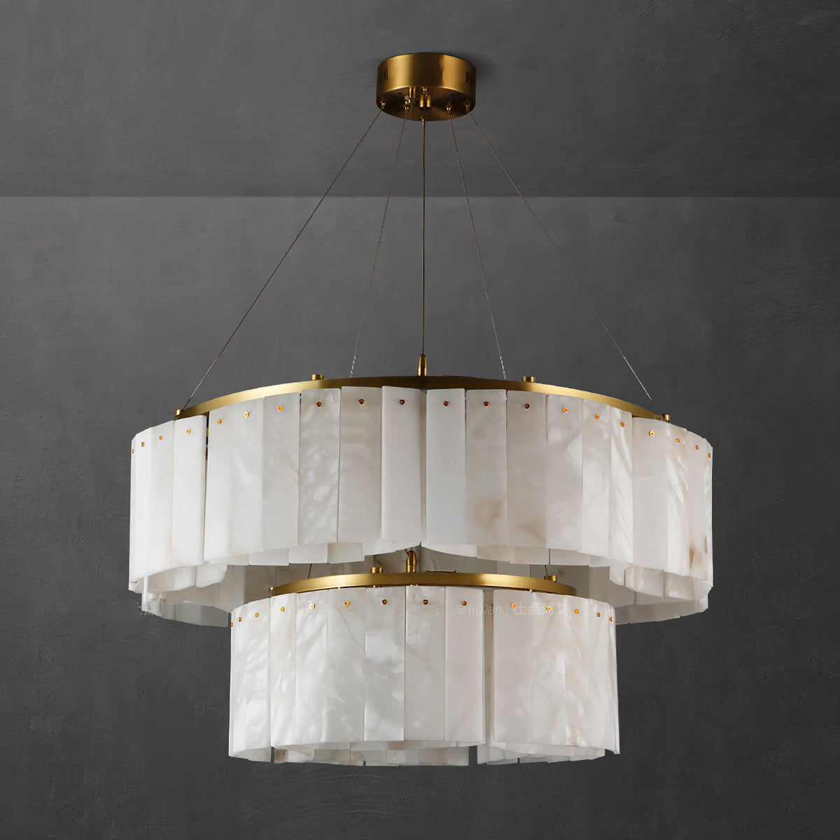 Avvinel Modern Luxury Minimalist Alabaster Chandelier