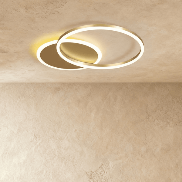 Modern Energy Efficient LED Flush Ceiling Light Fixture for Living Room