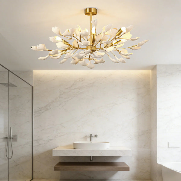 Gingko Chandelier J