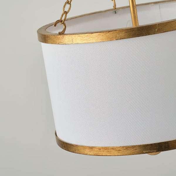 Helix Drum Fabric Pendant Lamp
