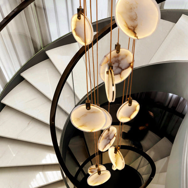 Lynore Alabaster Pendant Light