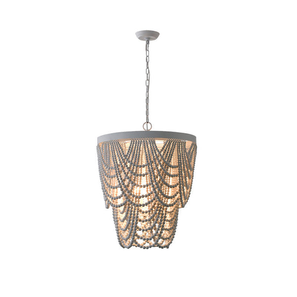 Ordore Postmodern Luxury Wooden Chandelier