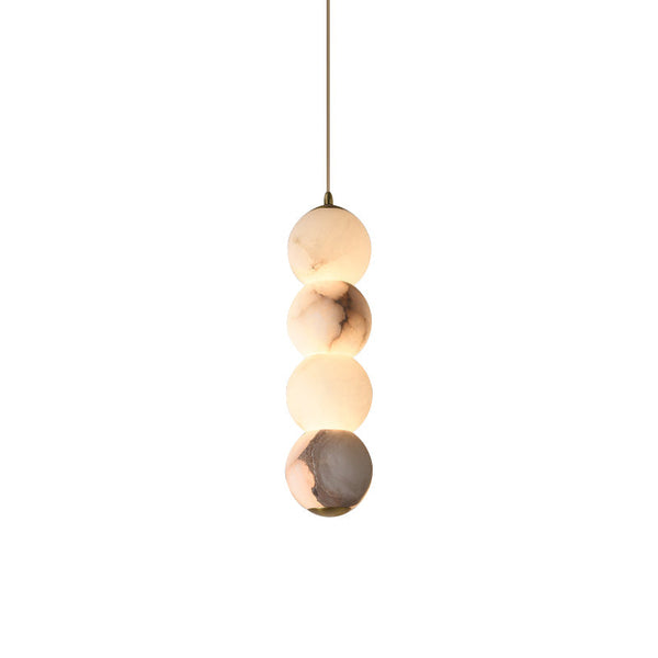 Ritta Alabaster Pendant Light Head 2 /3/4
