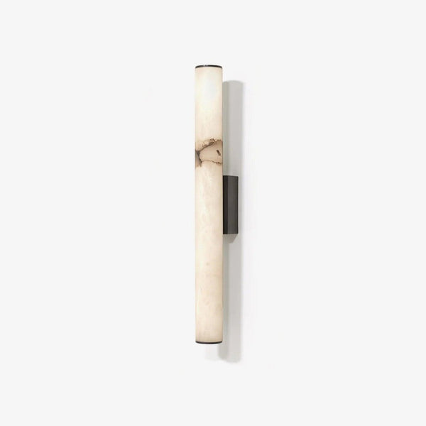 Kristy Alabaster Vertical Cylindrical Wall Lamp