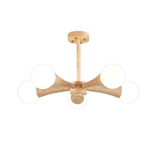 Travertine Hedra Chandelier