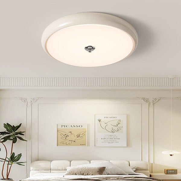 Valentina Modern LED Flush Mount Ceiling Light Metal Living Room