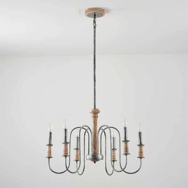 Volo Postmodern Luxury Wooden Chandelier