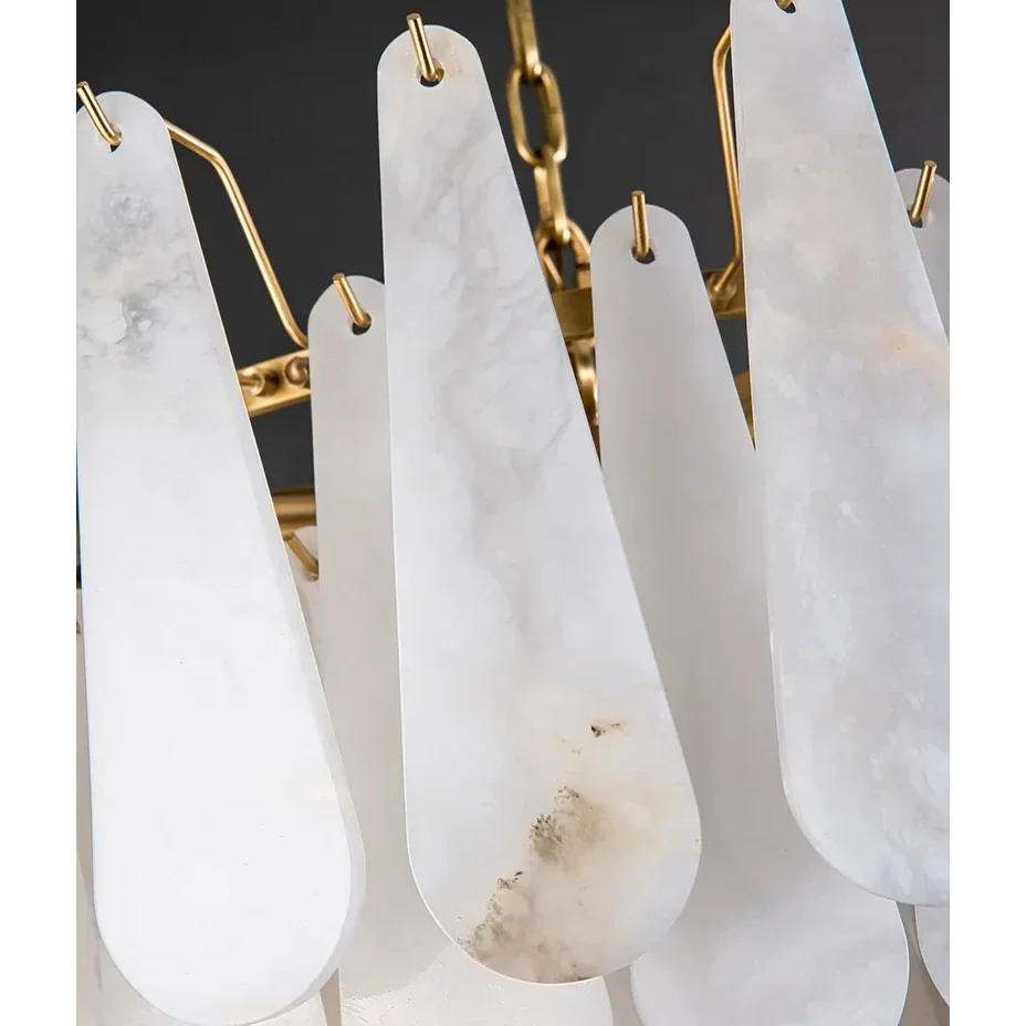 Goccia Chandelier | Teardrop Alabaster | CLXZ7410