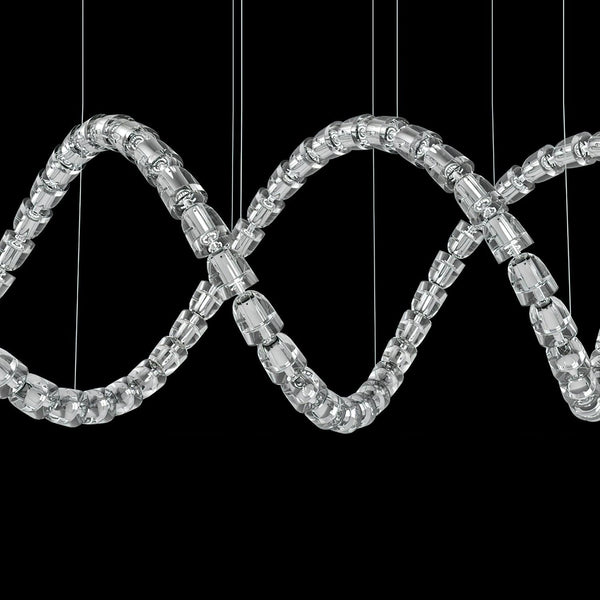 Gabriel Infinity Loop LED Chandelier