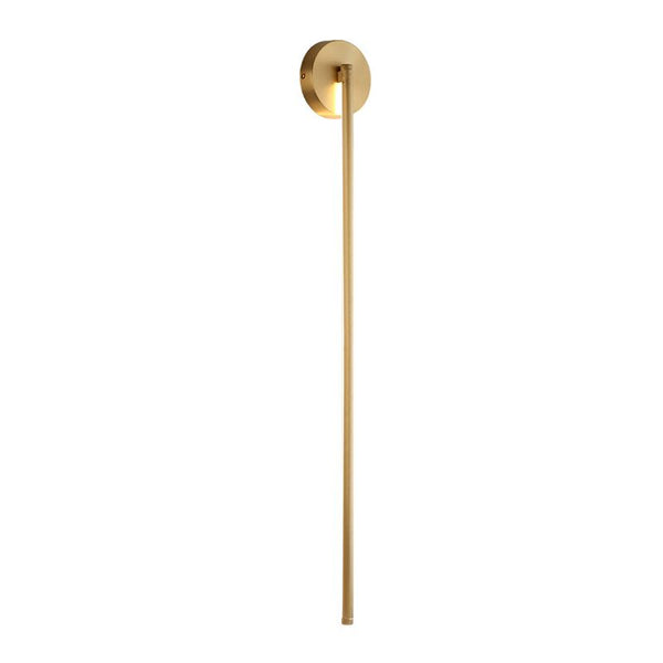 Fauro Modern Linear Metal&Silica Gel Wall Mount Lamps, Gold