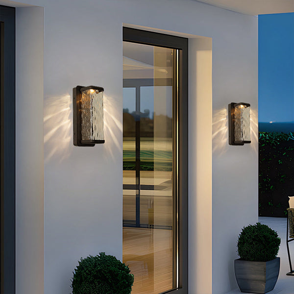 Renalielle Rectangular Outdoor Wall Lights