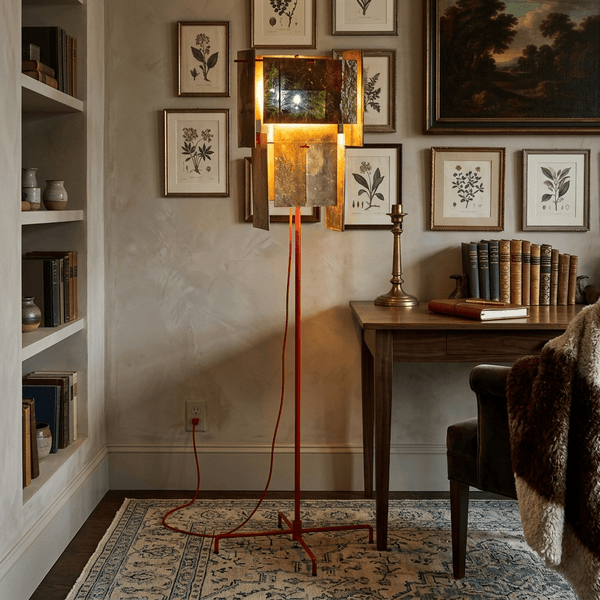 Gold Gallery Floor Lamp