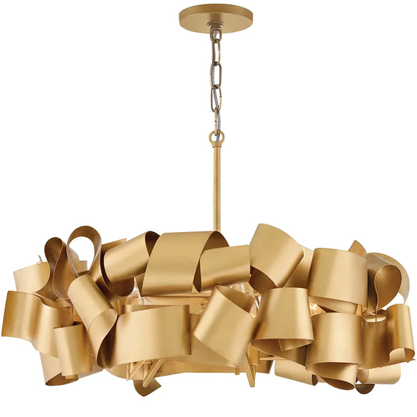 Metal Ribbon Ceiling Light | CL377852G