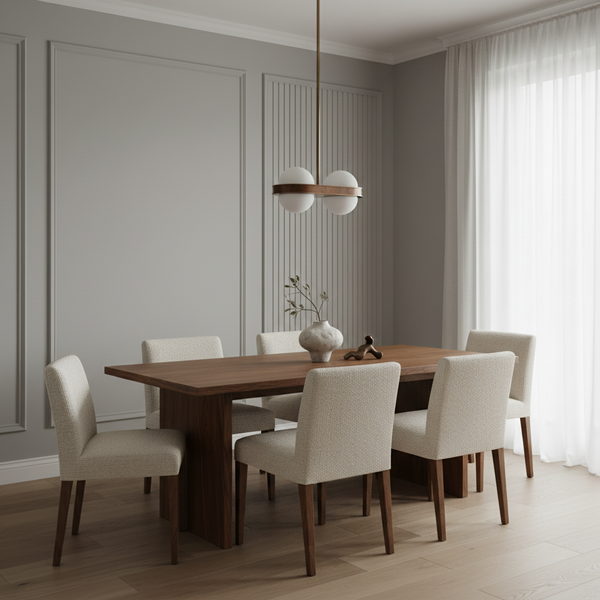 Wood & Brass Pendant | CLHTL026