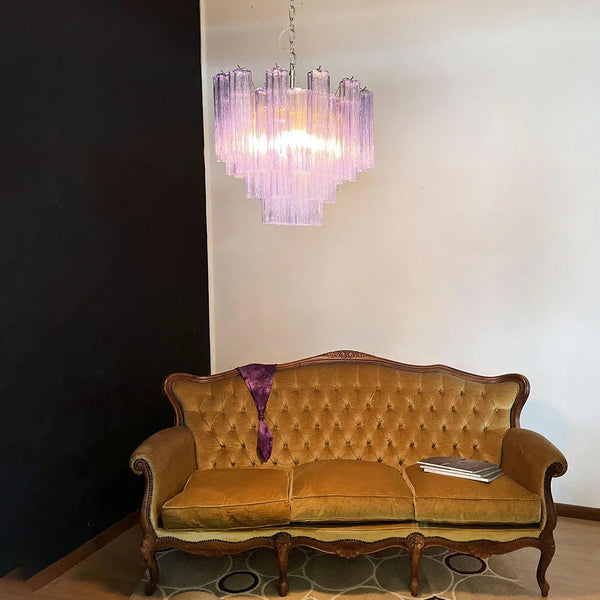 Fantastic Amethyst Tubes Chandelier