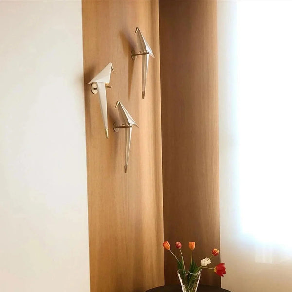 Perching Bird Wall Lamp