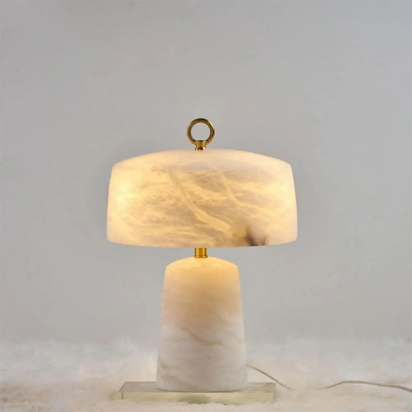 Natural Cloud Stone Table Lamp