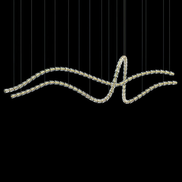 Gabriel Waveform LED Chandelier