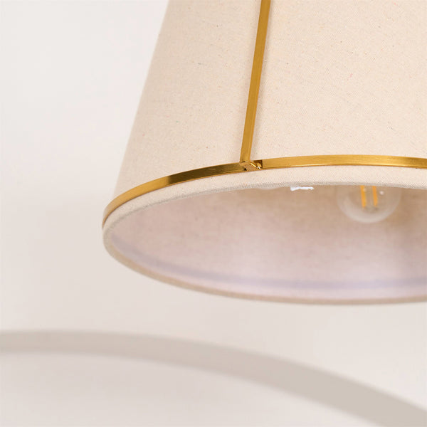 Veshaa Vintage Industrial Drum Fabric Pendant Lamp