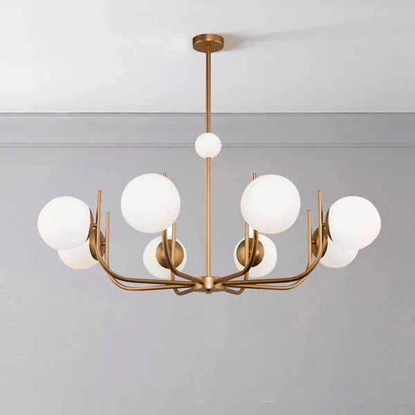 6-8-10 Lights Mid Century Modern Ceiling Light