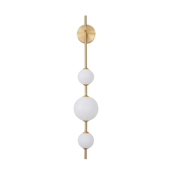 Vertical Globe Sconce